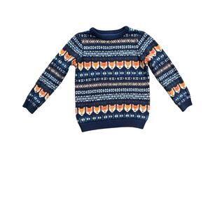 Joules Fox Fair Isle Frederick Knits Sweater 7-8 years